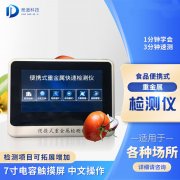 為什么要使用食品重金屬檢測儀？